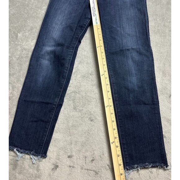 Adriano Goldschmied Women's 27R BlueThe Farrah Skinny High- Rise Denim - Picture 13 of 16